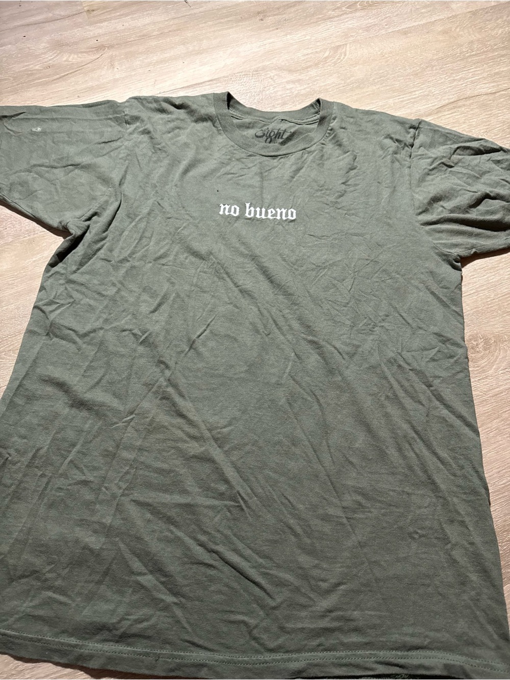 Bueno Olive Short Sleeve Graphic Tee - Men's Casual Shirt